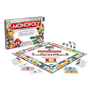 Настольная игра Monopoly - Nintendo, Hasbro