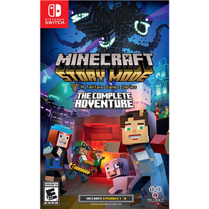 Switch game Minecraft Story Mode Complete Adventure