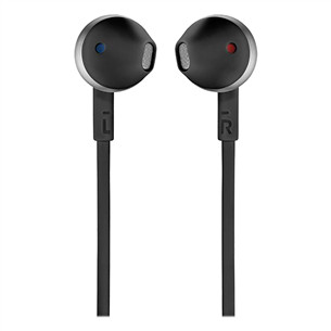 JBL Tune 205, melna/sudraba - Austiņas