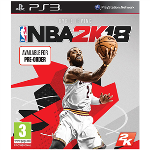 PS3 game NBA 2K18
