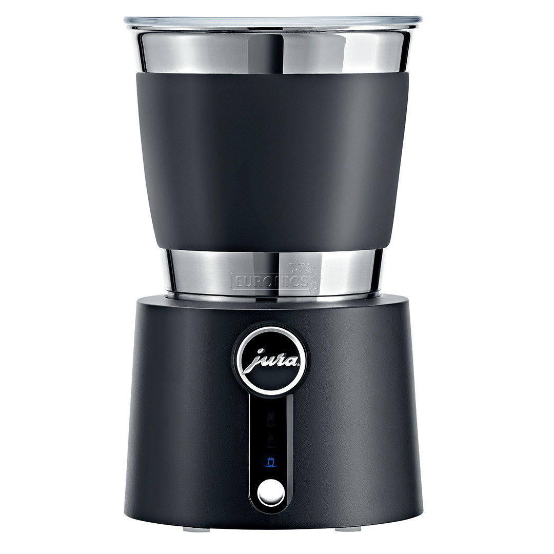 JURA Hot & Cold, black/inox - Automatic milk frother