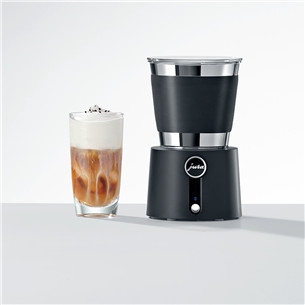 JURA Hot & Cold, black/inox - Automatic milk frother