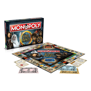 Board game Monopoly - Lord of The Rings