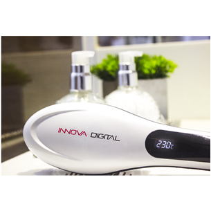 Hair straightening brush GA.MA Innova Digital