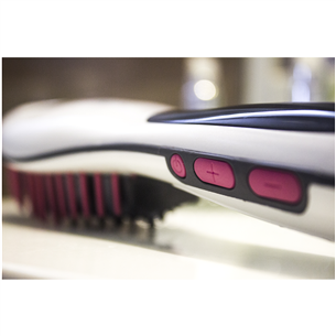 Hair straightening brush GA.MA Innova Digital