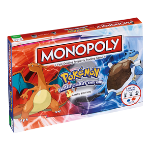 Настольная игра Monopoly - Pokémon