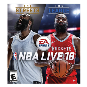 PS4 game NBA LIVE 18