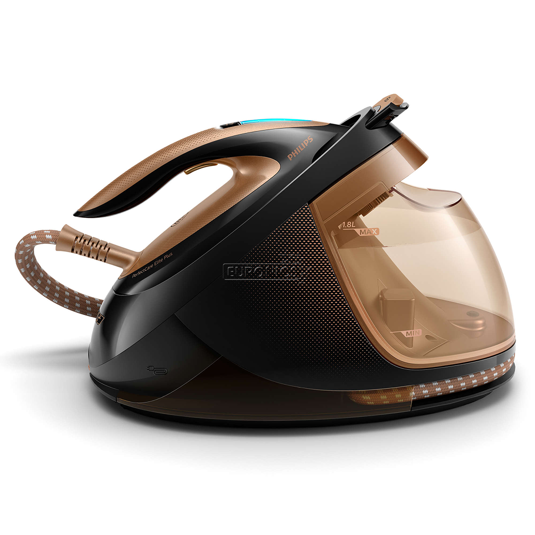 Philips PerfectCare Elite Plus, 2700 W, melna/zelta - Gludināšanas sistēma