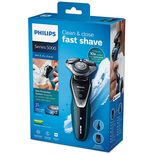 Skuveklis Wet and dry Series 5000, Philips