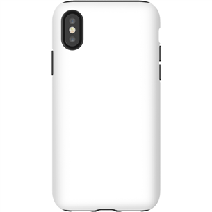 Personalized iPhone X glossy case / Tough