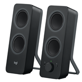Logitech Z207 2.0, melna - Datora skaļruņi