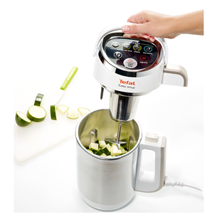 Tefal Easy Soup, 1000 W, 1.2 L, balta/sudraba - Blenderis