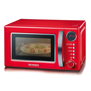 Severin, 20 L, 1000 W, red - Microwave with grill MW7893
