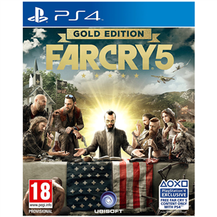 Spēle priekš PlayStation 4, Far Cry 5 Gold Edition