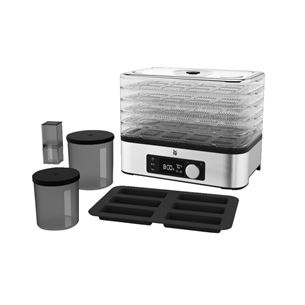 WMF KITCHENminis Snack to-go, 220 W, sudraba/melna - Augļu žāvētājs