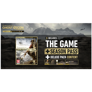 PS4 game, Tom Clancy's Ghost Recon: Wildlands Gold Edition