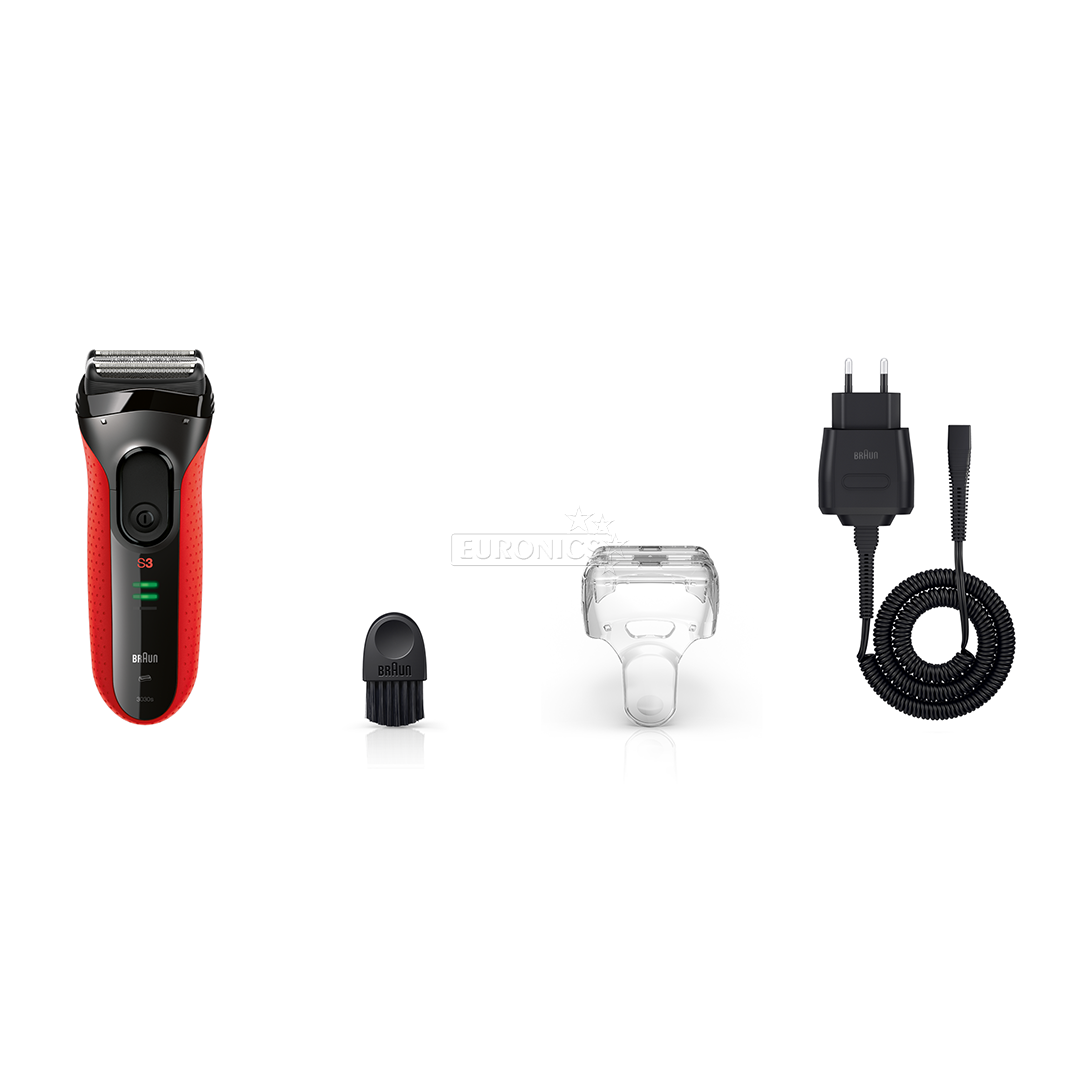 Skuveklis Series 3 ProSkin + deguna un ausu trimmeris, Braun