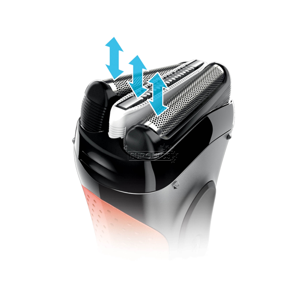 Skuveklis Series 3 ProSkin + deguna un ausu trimmeris, Braun