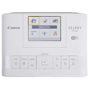 Canon Selphy CP1300, WiFi, white - Photo Printer
