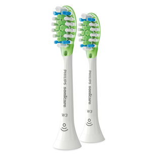 Насадки для зубной щётки Sonicare W3 Premium White, Philips (2 шт)
