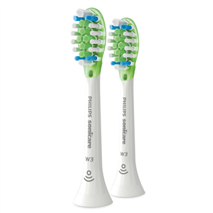 Rezerves zobu birstes uzgaļi Sonicare W3 Premium White, Philips (2 gab)