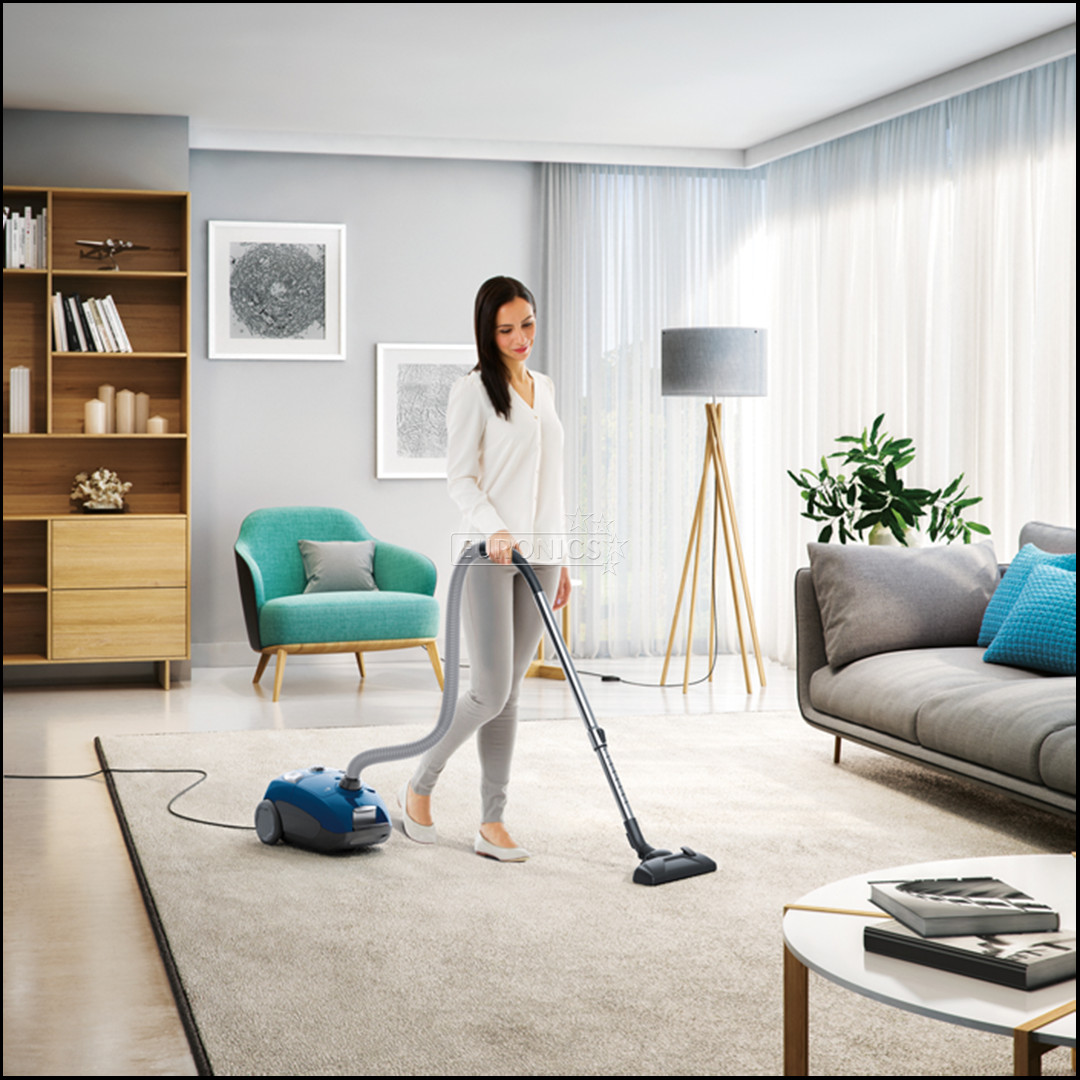Electrolux EasyGo, 750 W, blue/grey - Vacuum cleaner