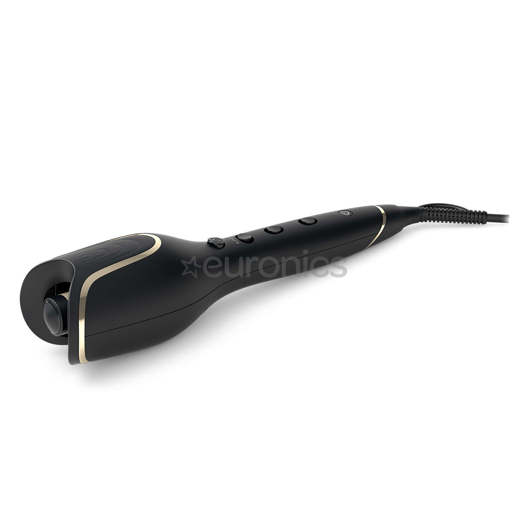 Philips StyleCare Prestige, 170-210 °C, melna/zelta - Automātiskās lokšķēres