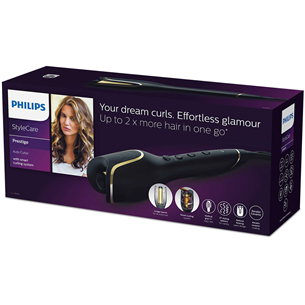 Philips StyleCare Prestige, 170-210 °C, black/gold - Automatic hair curler