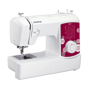 Brother, white/red - Sewing machine