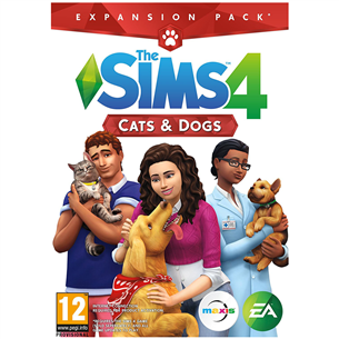 PC game The Sims 4: Cats and Dogs