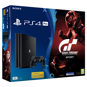 Gaming console Sony PlayStation 4 Pro + Gran Turismo Sport