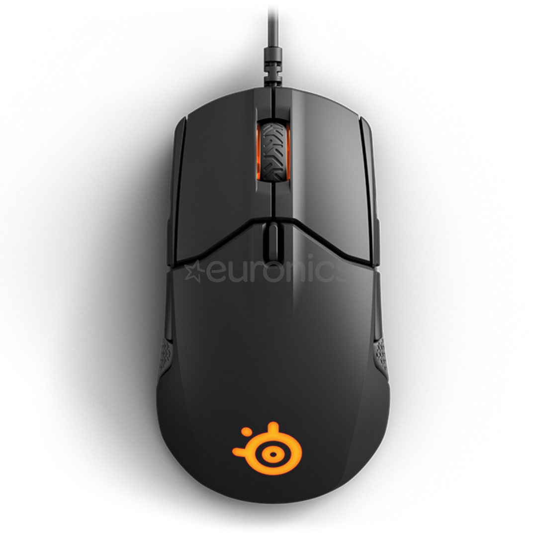 SteelSeries Sensei 310, optiskā, melna - Datorpele ar vadu