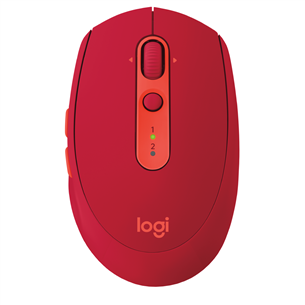 Logitech M590 Silent, red - Wireless Laser/Optical Mouse