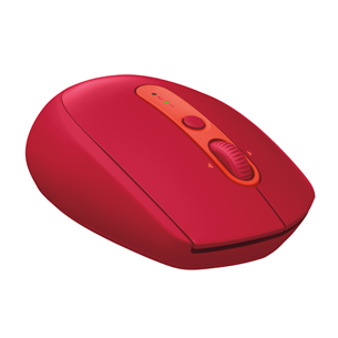 Logitech M590 Silent, red - Wireless Laser/Optical Mouse