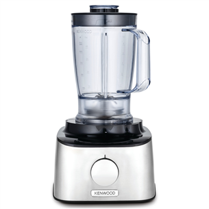 Kenwood Multipro Compact, 2.1 L/1.2 L, 800 W, sudraba/melna - Virtuves kombains