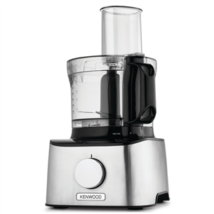 Kenwood Multipro Compact, 2.1 L/1.2 L, 800 W, sudraba/melna - Virtuves kombains