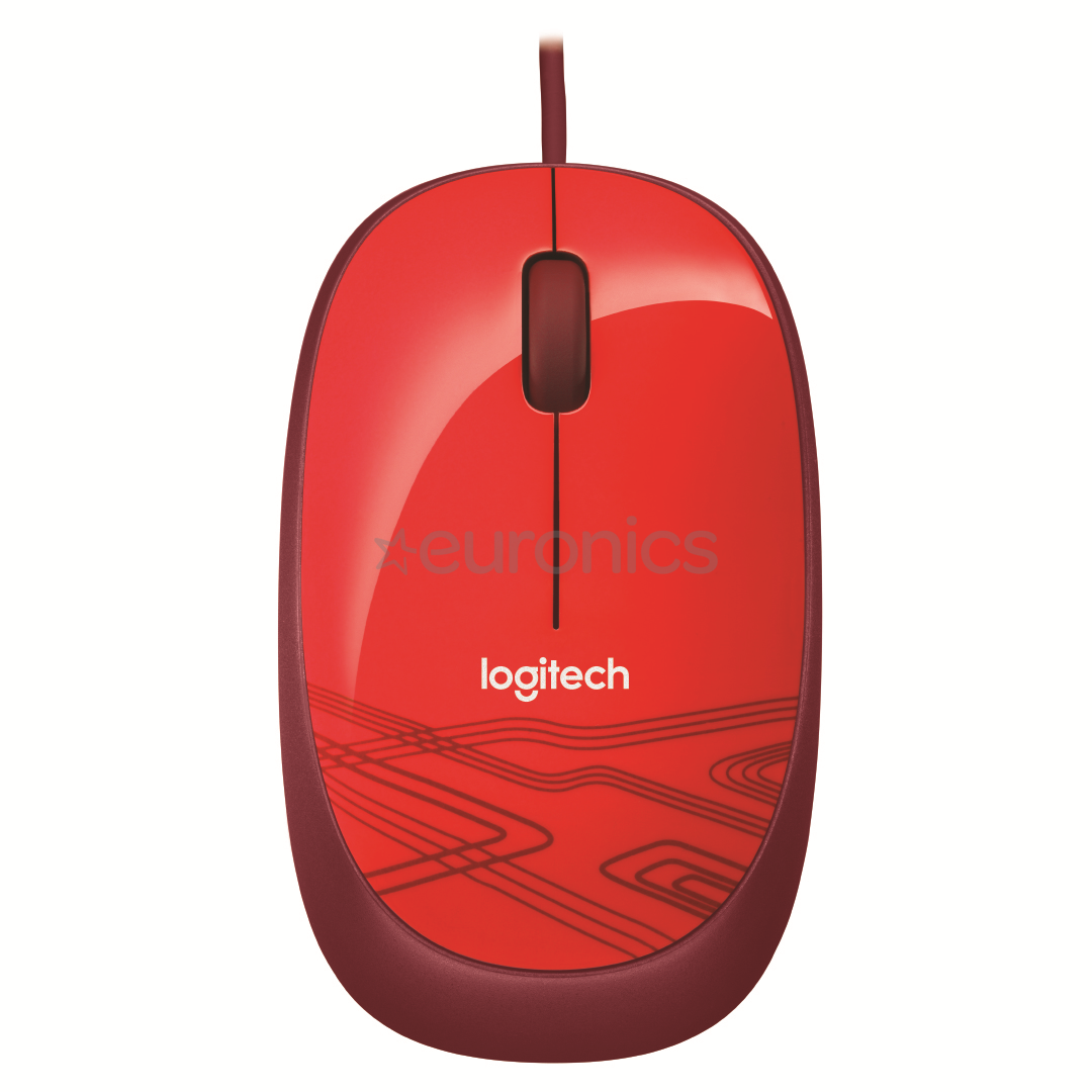 Optiskā pele M105, Logitech / sarkana