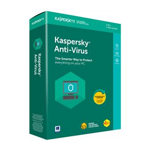 Kaspersky Antivirus 2018 1PC / 1год