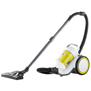 Kärcher VC3 Premium, 700 W, bez maisiņa, balta/dzeltena - Putekļu sūcējs 1.198-135.0