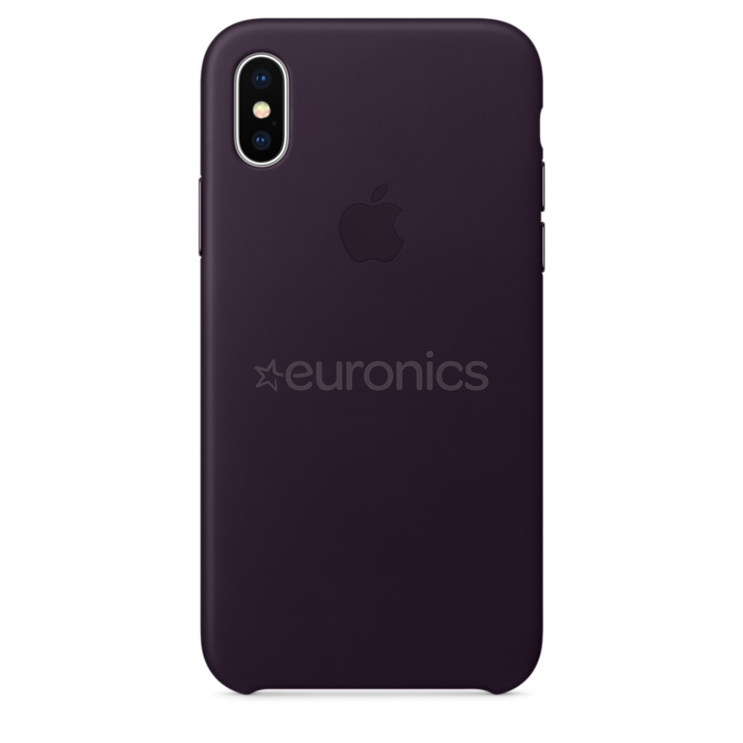 Ādas apvalks priekš iPhone X, Apple