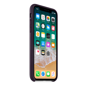 iPhone X leather case Apple