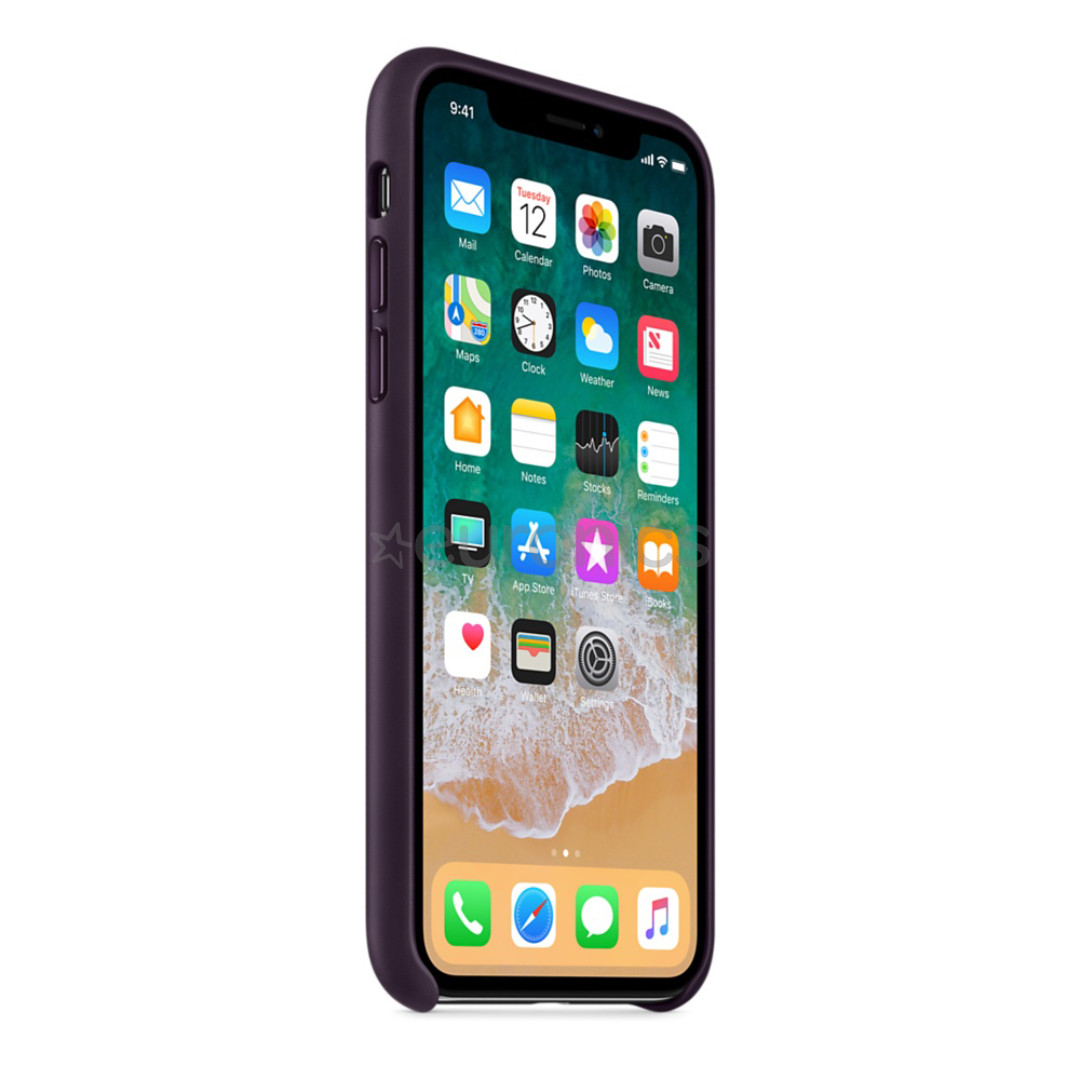Ādas apvalks priekš iPhone X, Apple