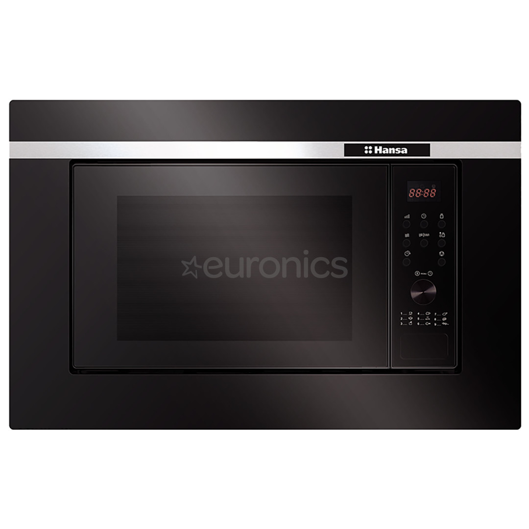 Hansa, 20 L, 1200 W, black - Built-in Microwave Oven with Grill