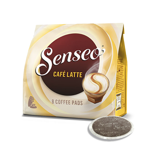 Senseo® JDE cafe latte, 8 porcijas - Kafijas maisiņi