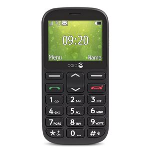 Doro 1360, must - Mobile phone