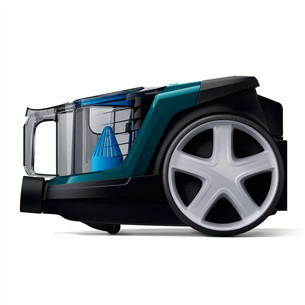 Philips PowerPro Compact, 900 Вт(MAX), без мешка, зеленый/черный - Пылесос