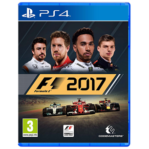 Spēle priekš PlayStation 4, F1 2017