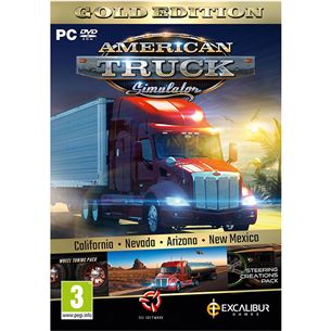 Spēle priekš PC, American Truck Simulator GOLD