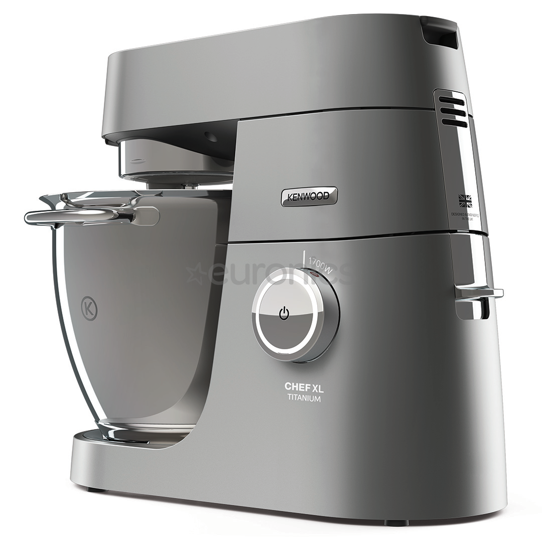 Kenwood Chef Titanium XL, 6.7 L/1.6 L, 1700 W, silver - Food processor
