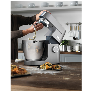 Kenwood Chef Titanium XL, 6.7 L/1.6 L, 1700 W, sudraba - Virtuves kombains